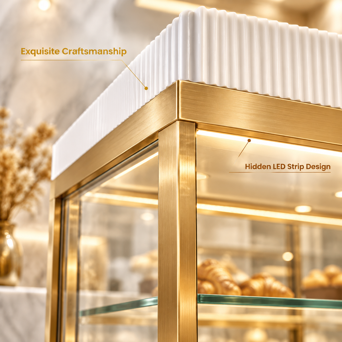 BCM-101 Cake Display Cabinet 200x55x180cm product image