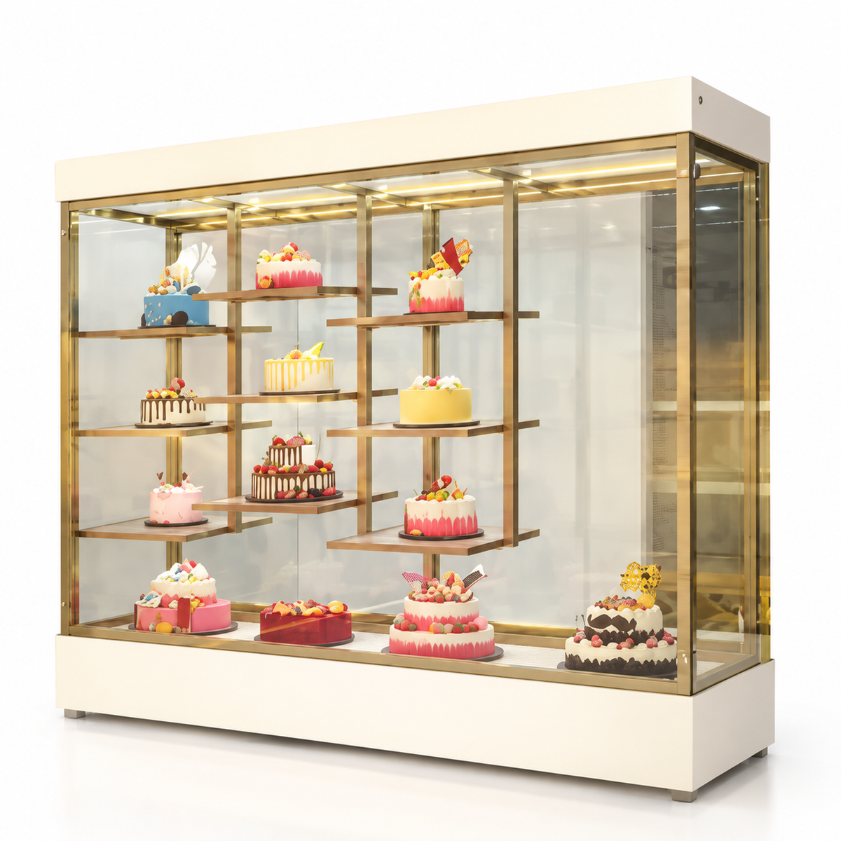 BCM-105 Cake Display Cabinet 250x55x180cm product image