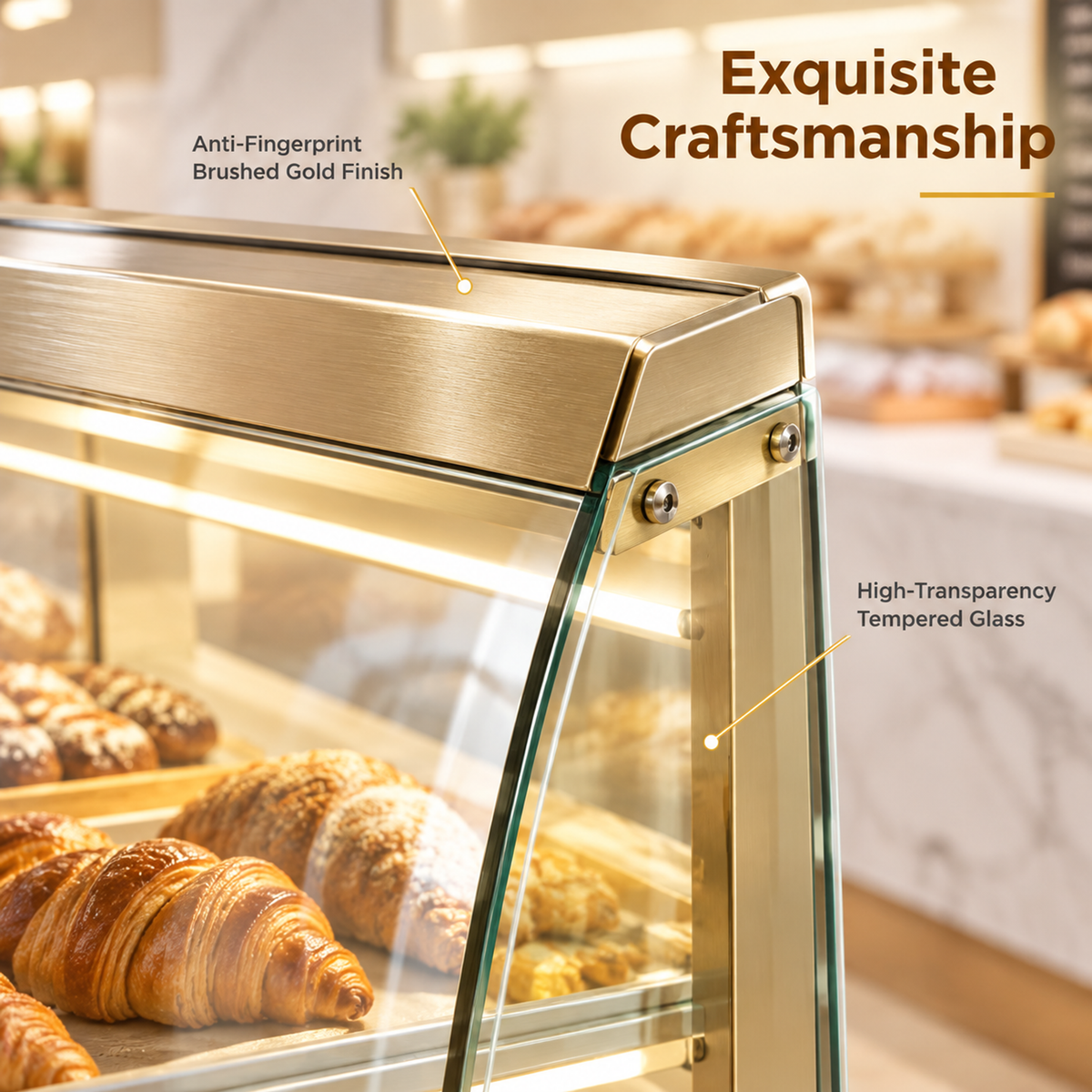 BKD-102 Drawer Base Side Bakery Display Cabinet 180x55x130cm product image