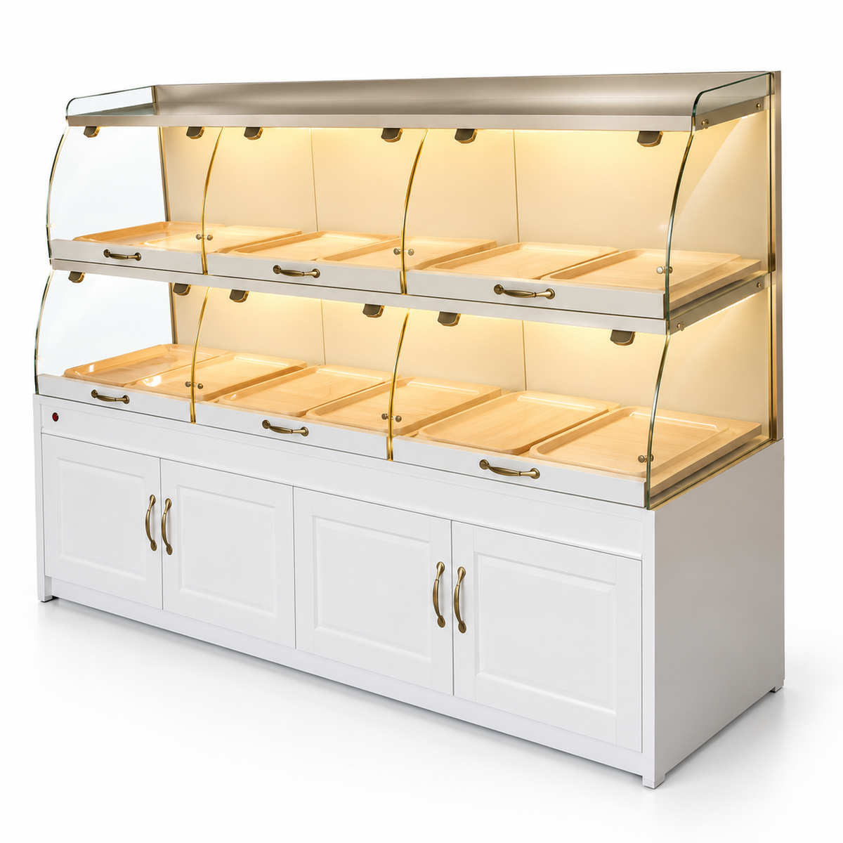 BKD-103 Drawer Base Side Bakery Display Cabinet 200x55x130cm product image