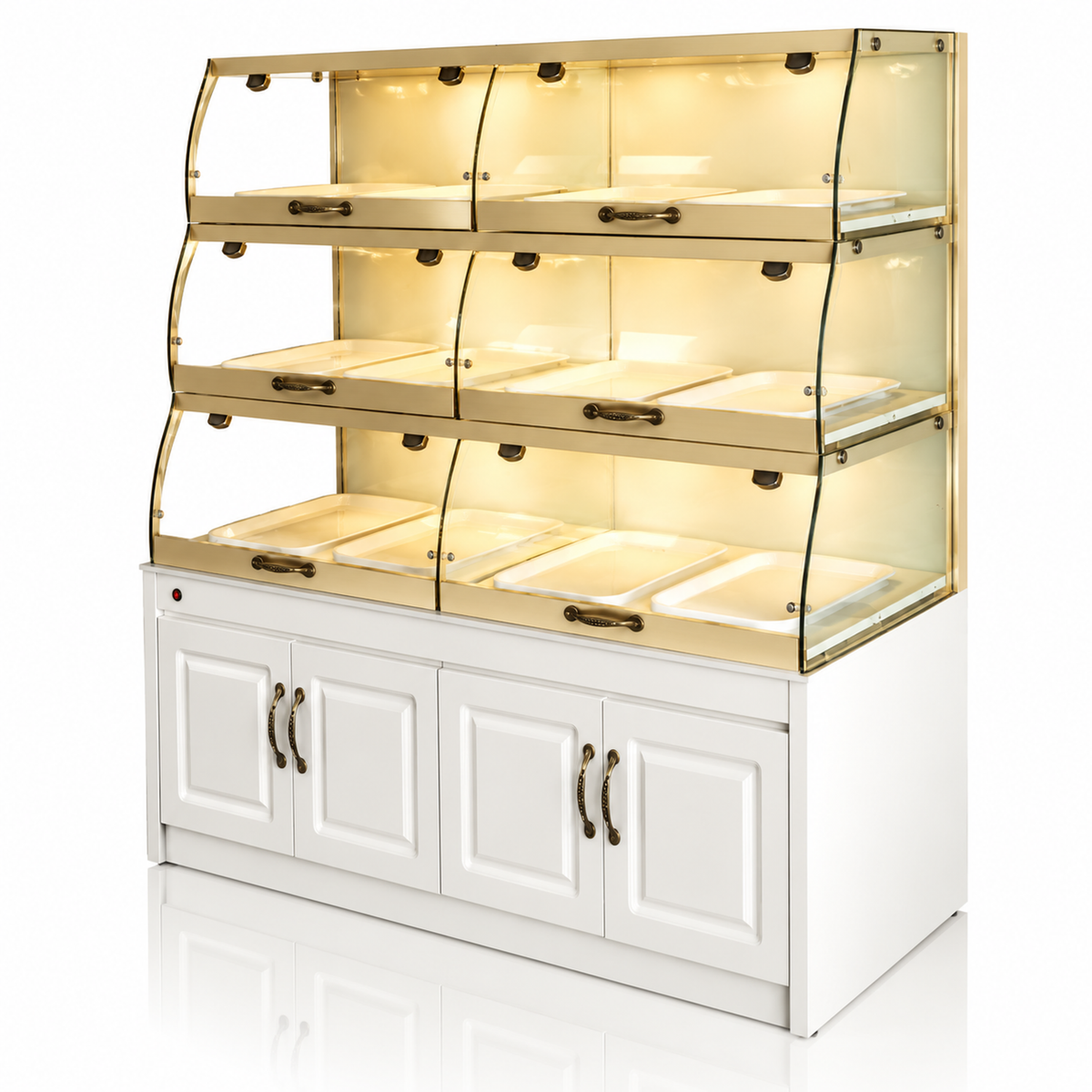 BKD-104 Drawer Base Side Bakery Display Cabinet 150x55x150cm product image