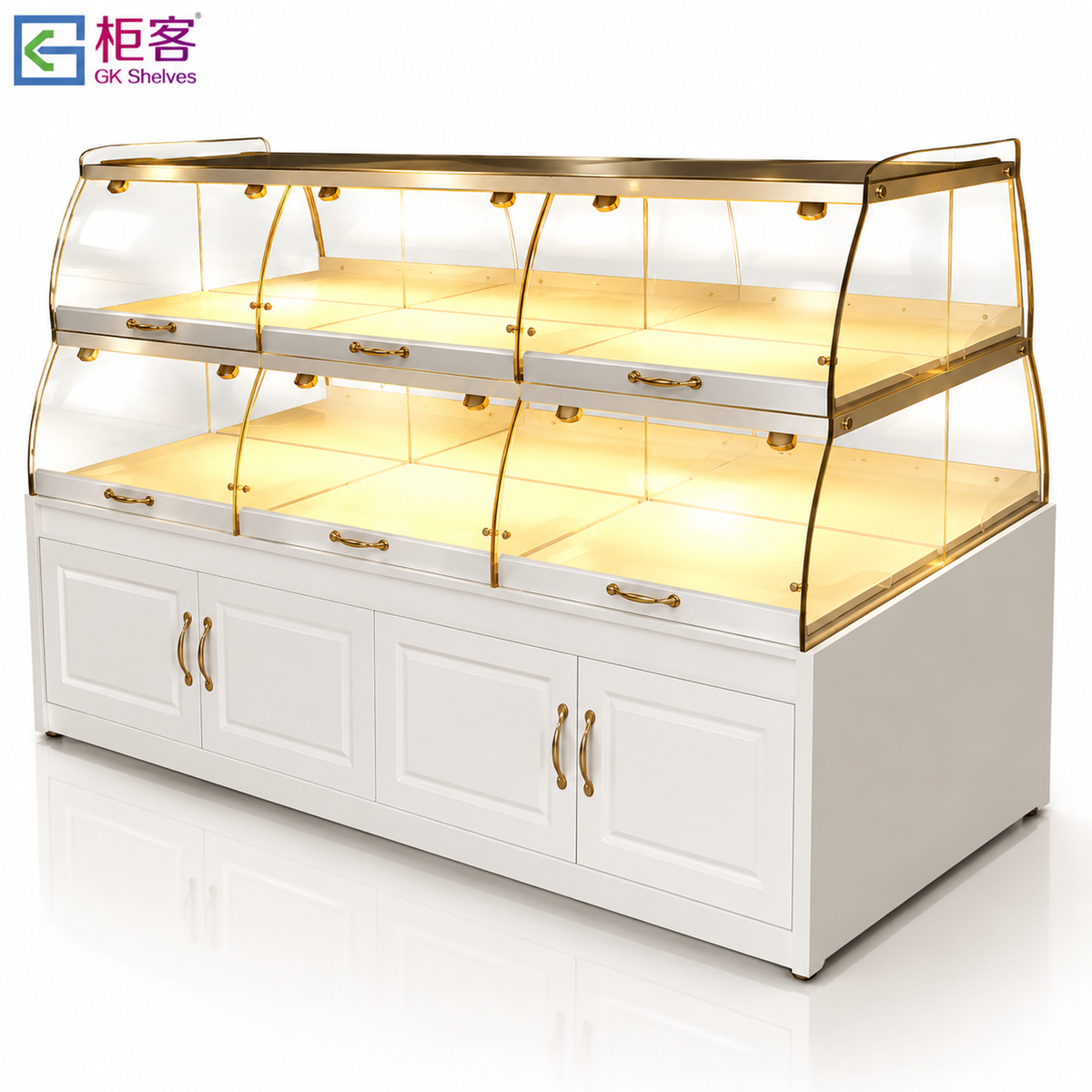 BKD-109 Drawer Base Island Bakery Display Cabinet 180x100x130cm product image