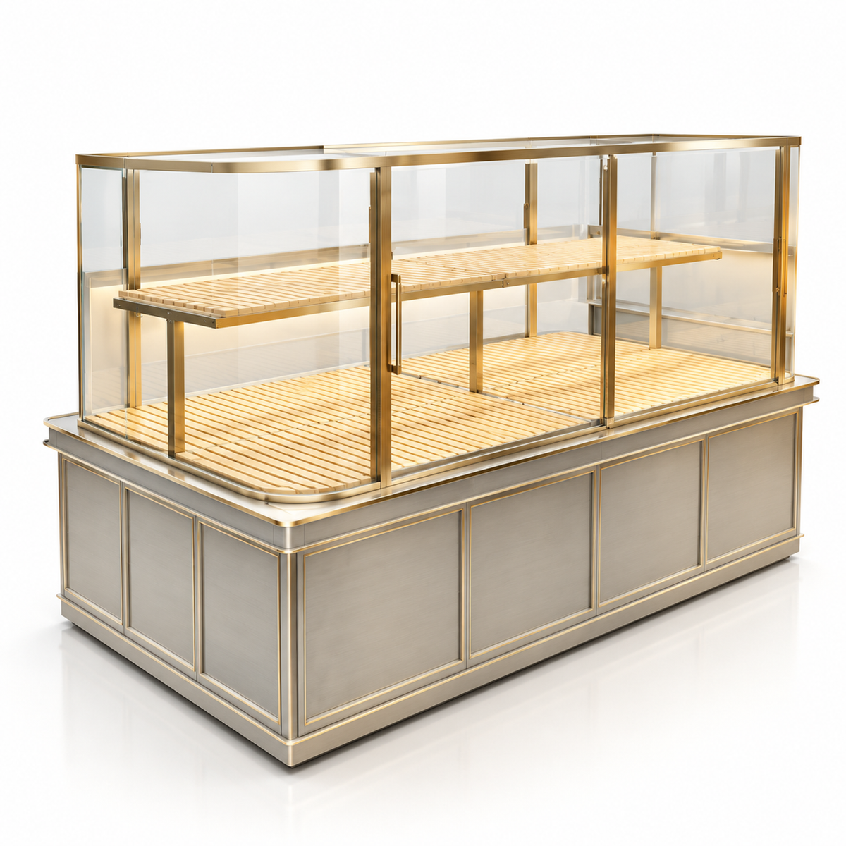 BKM-101 Island Bakery Display Cabinet 200x100x140cm product image