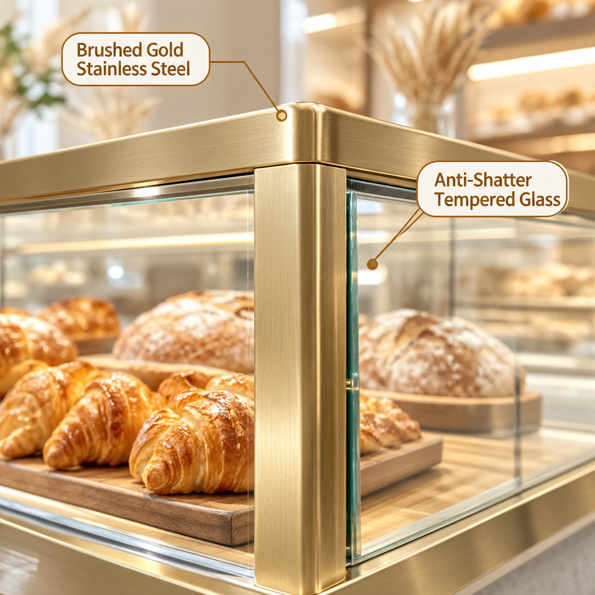 BKM-101 Island Bakery Display Cabinet 200x100x140cm product image