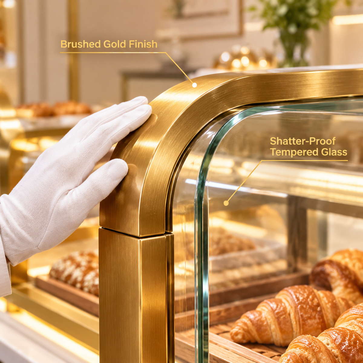 BKM-105 Island Bakery Display Cabinet 250x100x140cm product image