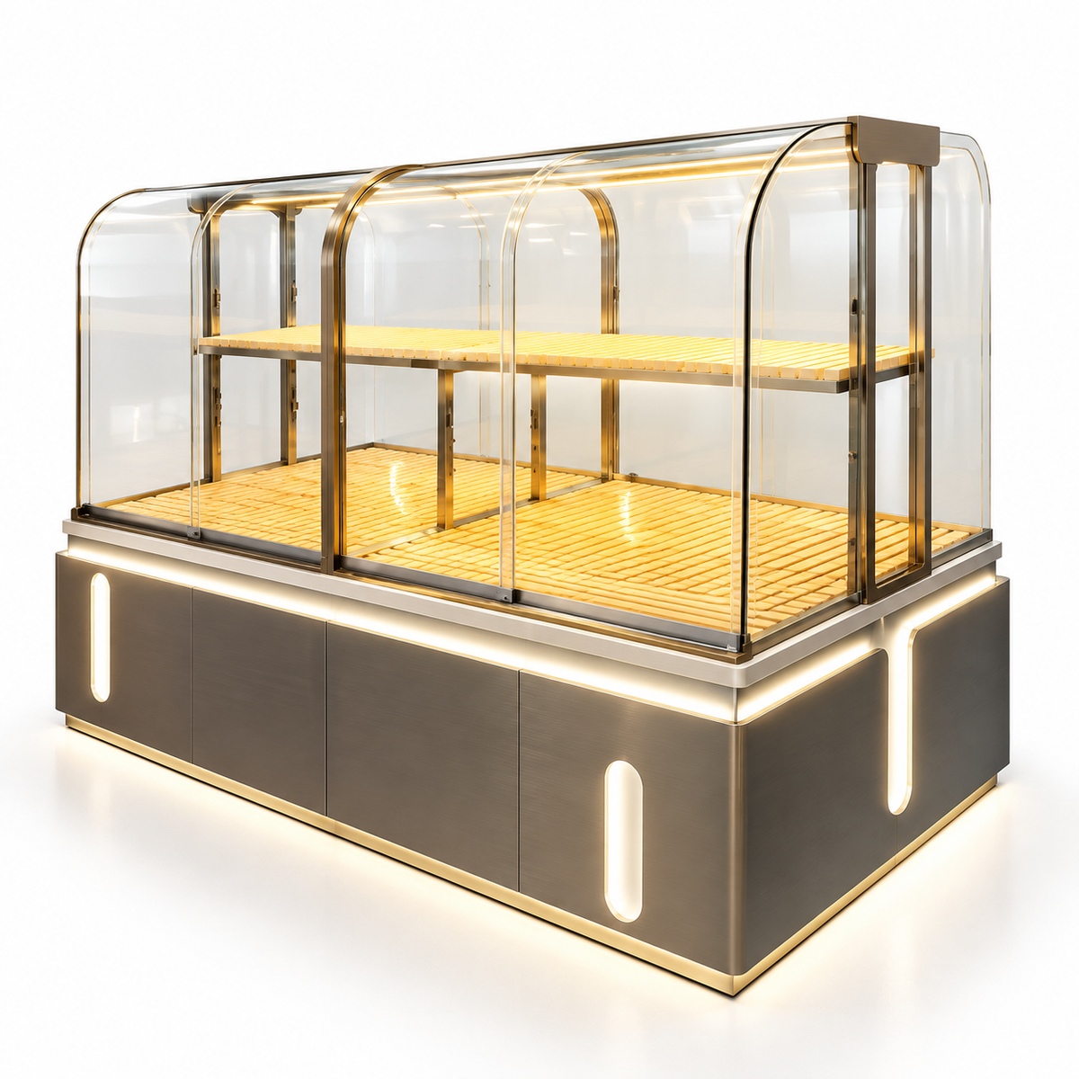 BKM-107 Island Bakery Display Cabinet 200x100x140cm product image