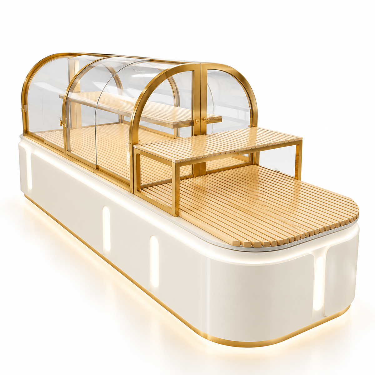 BKM-113 Island Bakery Display Cabinet 300x100x140cm product image