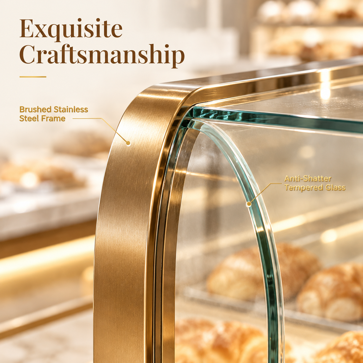 BKM-114 Island Bakery Display Cabinet 250x100x140cm product image
