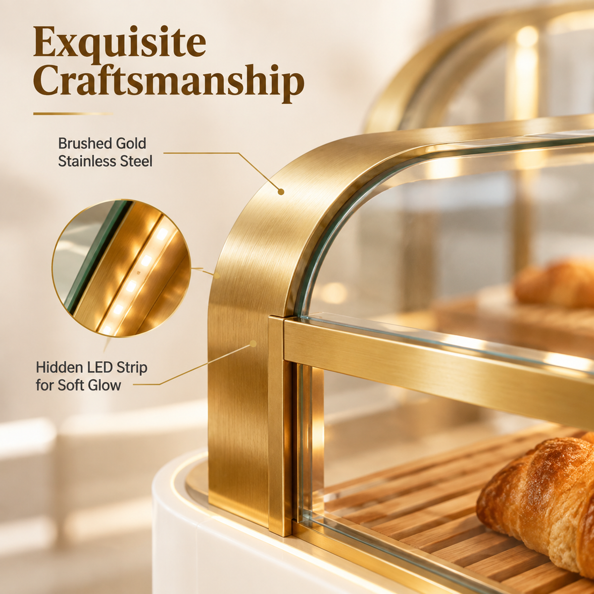 BKM-117 Island Bakery Display Cabinet 150x100x140cm product image