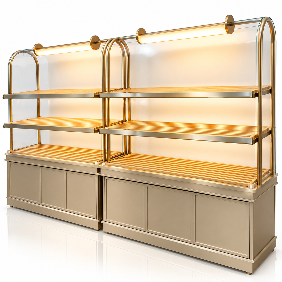BKO-103 Open Shelf Bakery Display Cabinet 150x55x180cm product image