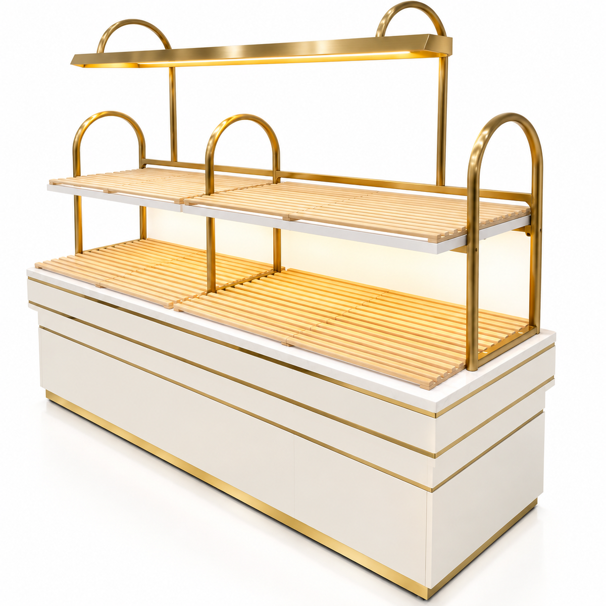 BKO-106 Open Shelf Bakery Display Cabinet 150x55x160cm product image