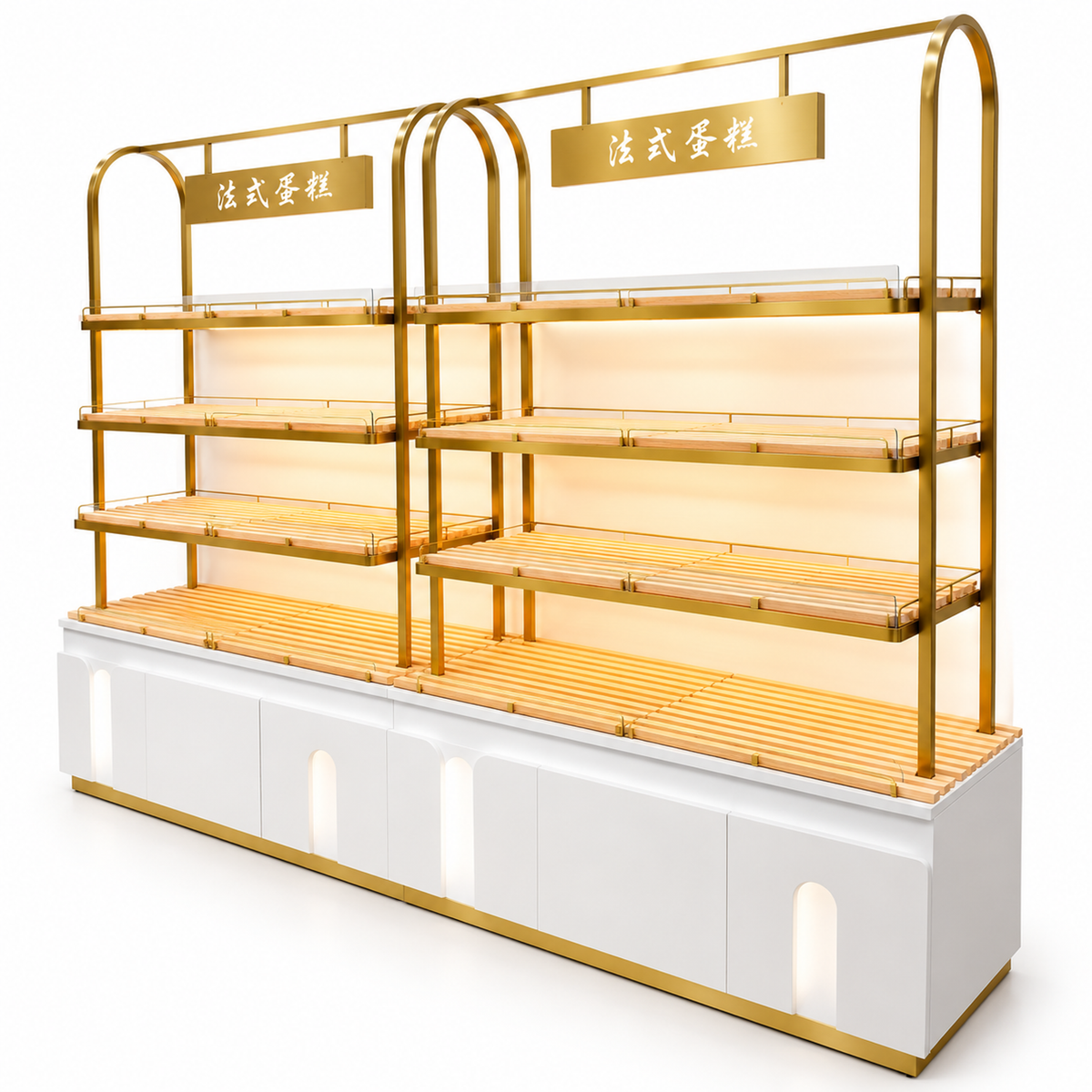 BKO-110 Open Shelf Bakery Display Cabinet 180x180x210cm product image