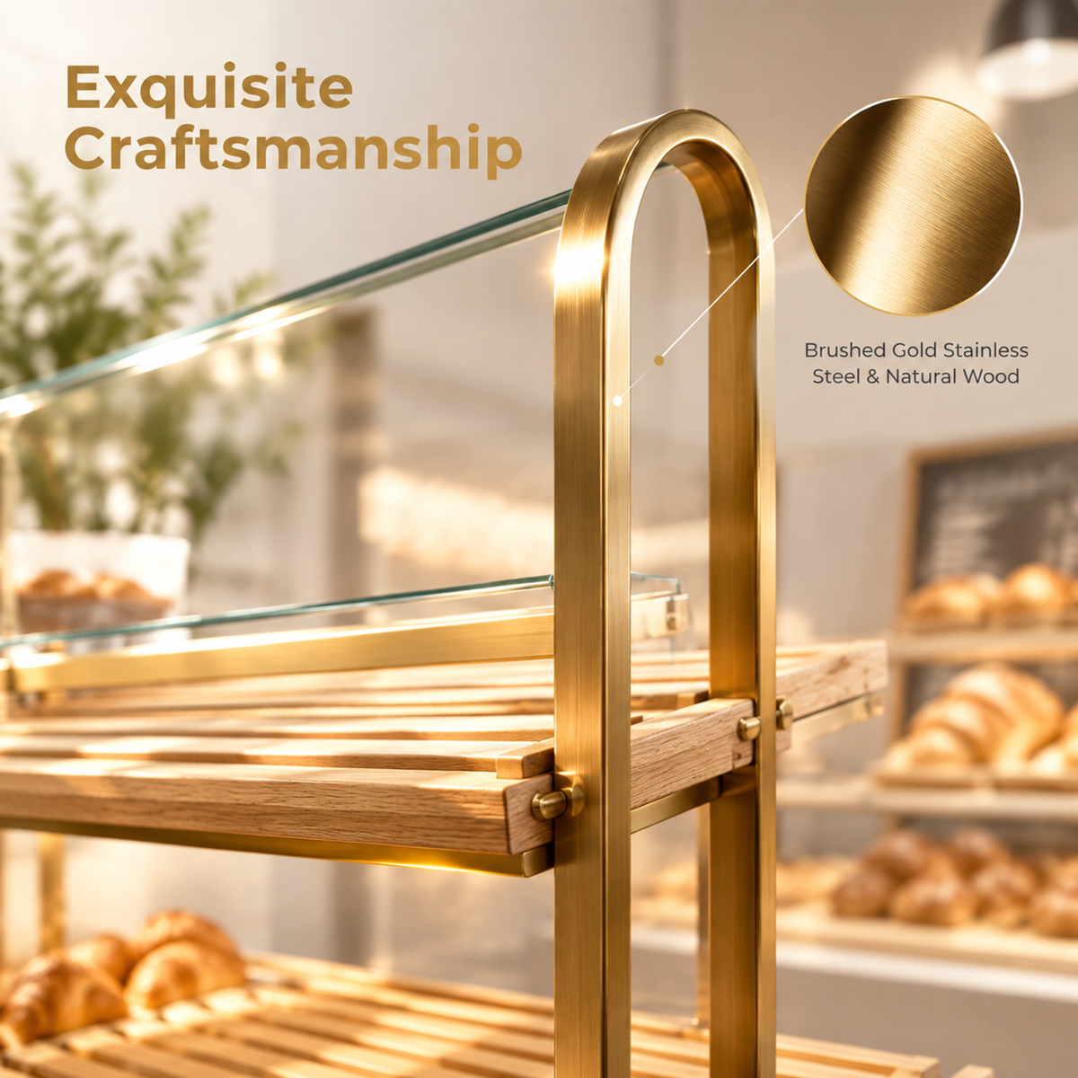BKO-110 Open Shelf Bakery Display Cabinet 180x180x210cm product image